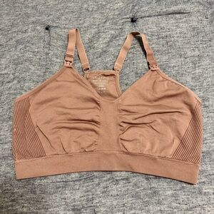 Kindred Bravely Wireless Nursing Bra in Dusty Rose Taupe